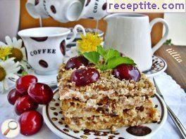 Layered cake muesli of sladka hapka