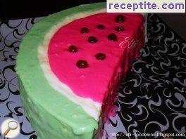 Layered cake Watermelon