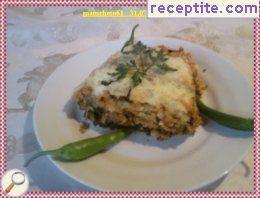 Eggplant lasagna in halogen oven