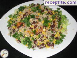 Salad with quinoa - II type