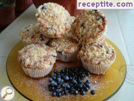 Muffins with blueberries - III type