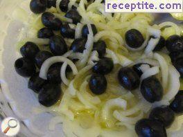 Salad * Olives * Salad * Olives *