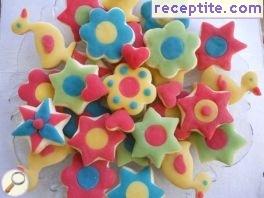 Easter cookies with fruit taste