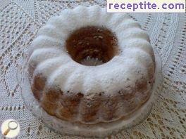 Sponge cake with soda