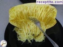 Spaghetti pasta without