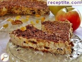 Apple dessert without baking Apple dessert without baking