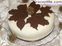 Chocolate leaves Chocolate leaves
