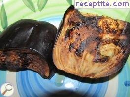 Roasted eggplant natur