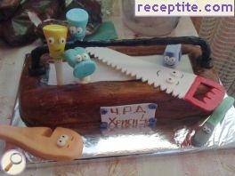 Layered cake instruments Handy Manny