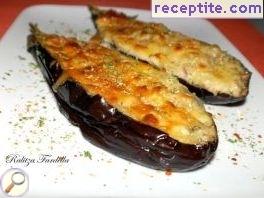 Stuffed Eggplant with tuna