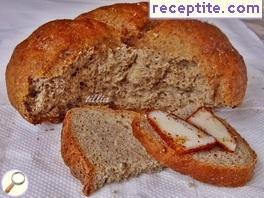 Bread with different flours