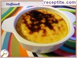 Rice pudding with oven