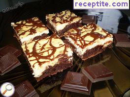 Marble cake with cream cheese Marble cake with cream cheese