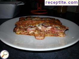 Lasagna eggplant