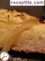 Focaccia with onions