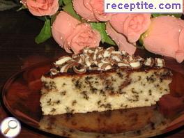 Coconut-chocolate cake Katerina