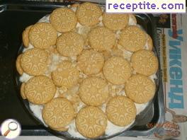 Biscuit cake with apples and cream * Mani * Biscuit cake with apples and cream * Mani *