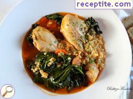 Chicken with Spinach