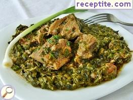 Lamb with salt bush Lamb with salt bush