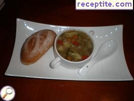 Vegetable soup - III type Vegetable soup - III type