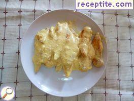 Bonfileta Chicken in cream sauce