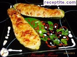 Stuffed Zucchini with tuna