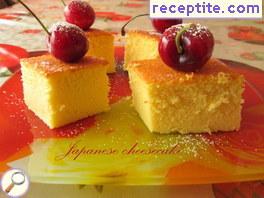 Japanese cheesecake