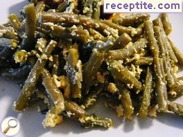 Green beans in the oven Green beans in the oven