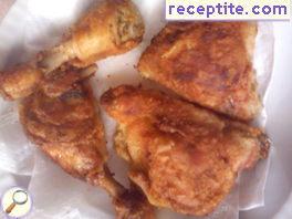 Fried chicken legs