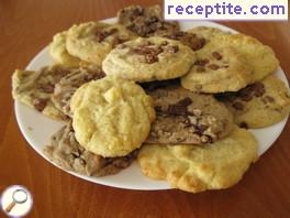 Cookies with chocolate chips (type Subway)