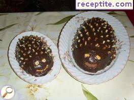 Biscuit Hedgehog layered cake * *