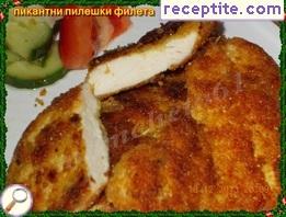 Spicy chicken fillets