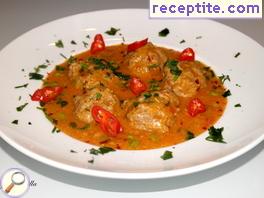 Meatballs rustic