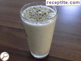 Tropical Omega 3 egg white shake