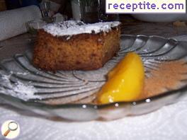 Corn sweet sponge cake Malay