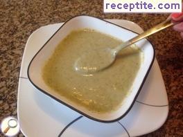 Cream of broccoli soup