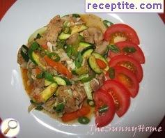 Pork with vegetables