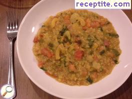 Aromatic red lentil