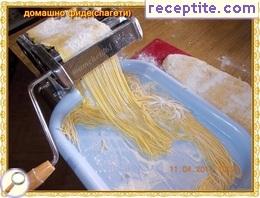 Homemade noodles