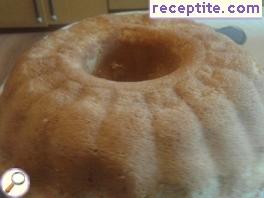 Sponge cake with water Sponge cake with water