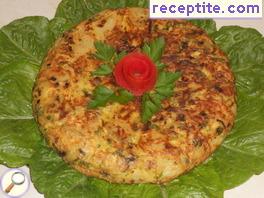 With potato cake - III type