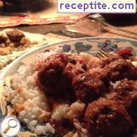 Arabic Meatballs in tomato sauce