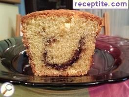Sponge cake with a smile