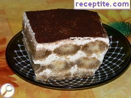 Bishkoti cream (type Tiramisu)