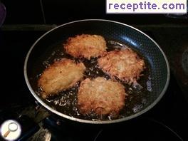 Potato patties in Russian (Draniki)