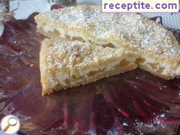 Cake with cottage cheese and apples Cake with cottage cheese and apples
