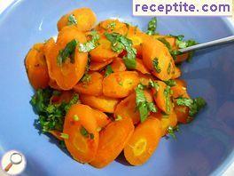 Carrots in Moroccan