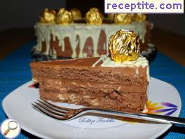 Cream cakes Ferrero Rocher