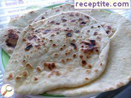 Indian flat bread Naan - II type Indian flat bread Naan - II type