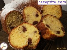 Cake with apples and biscuits Cake with apples and biscuits